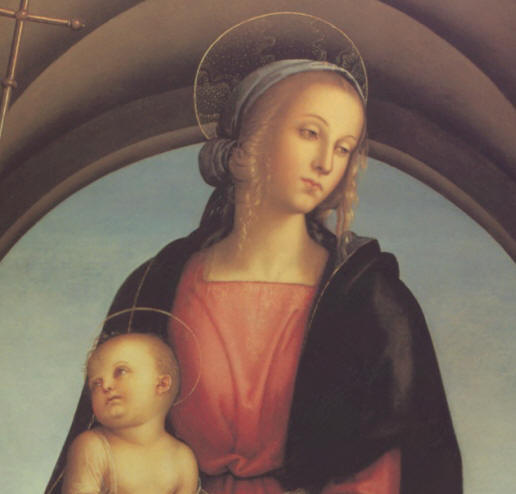 DETAIL OF MADONNA AND CHILD