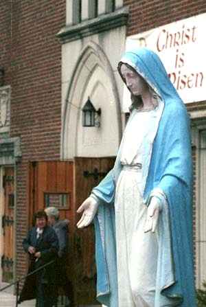 Our Lady of Grace weeps