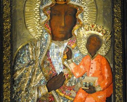 The Black Madonna of Czestochowa via AFP